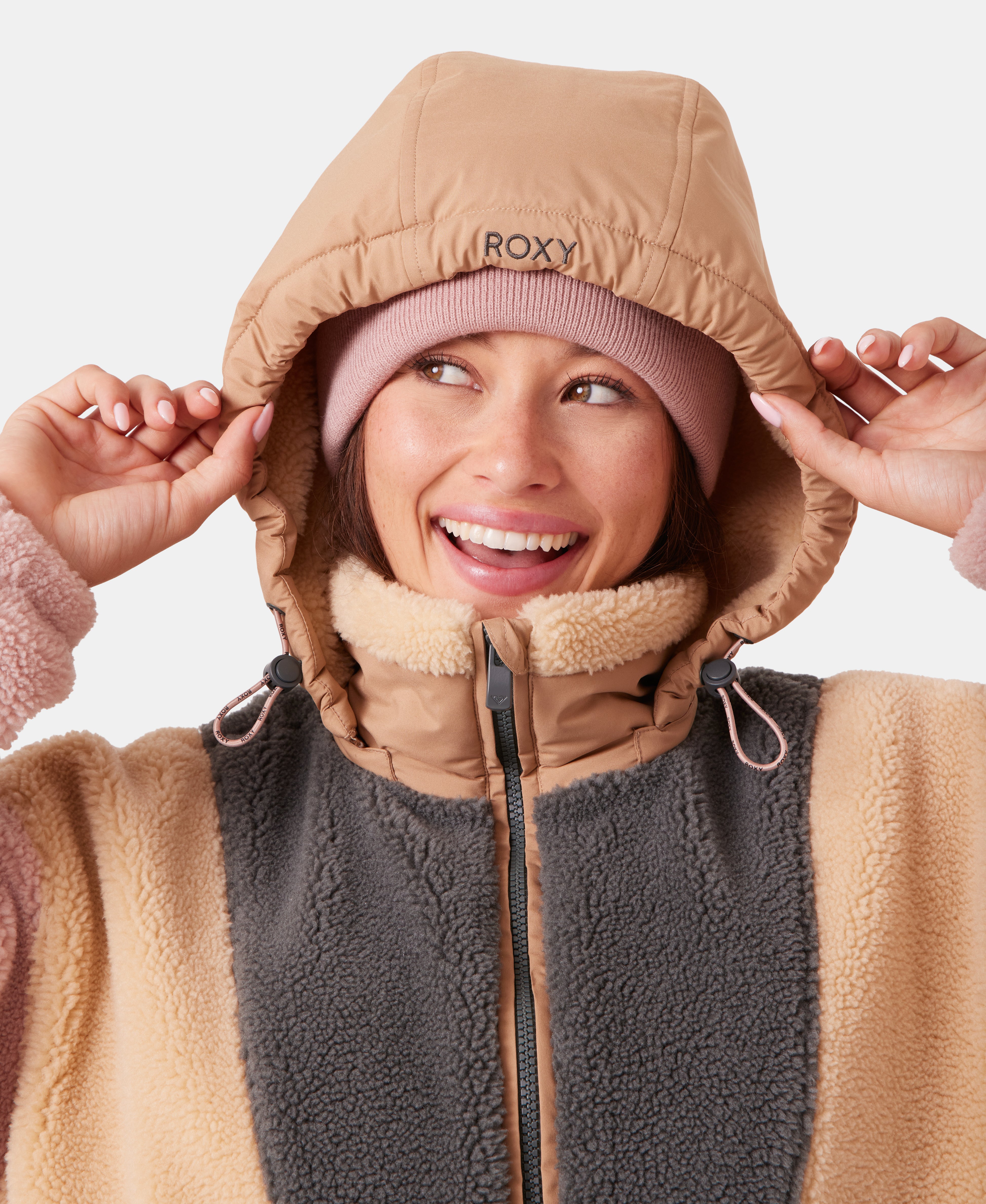 Rita Half Zip Sherpa Anorak - Image 8