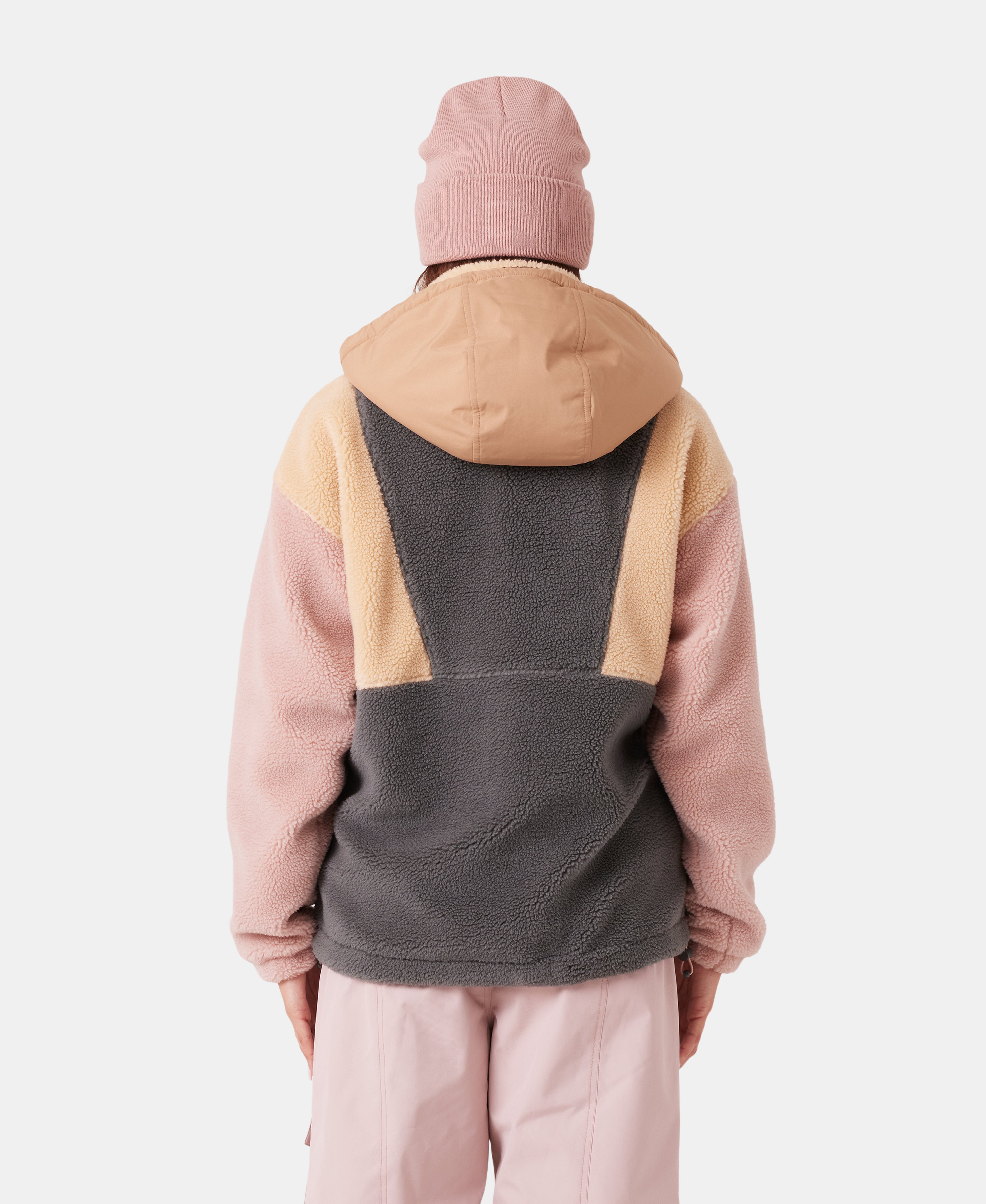 Rita Half Zip Sherpa Anorak - Image 2