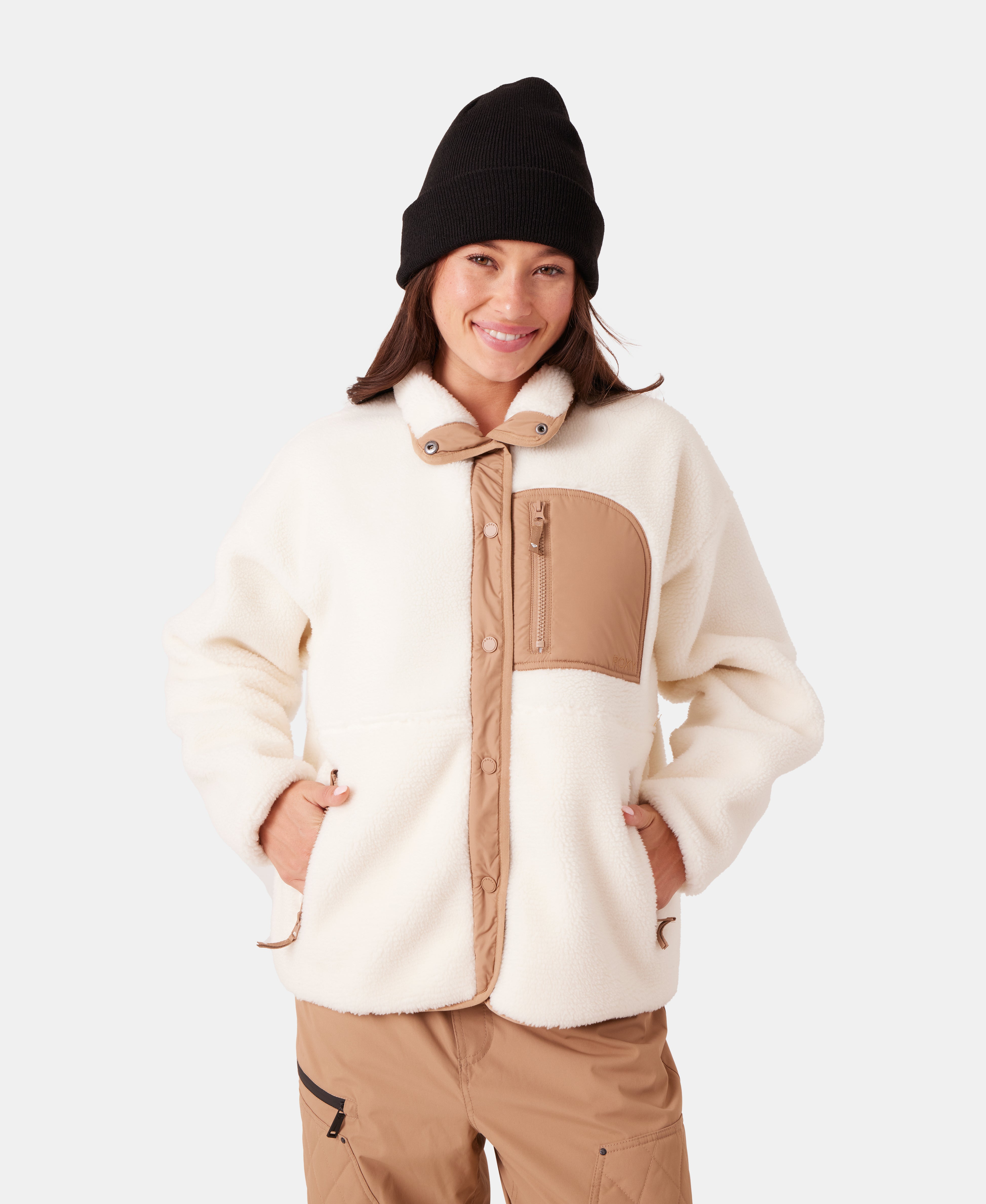 Axel Bonded Sherpa Jacket