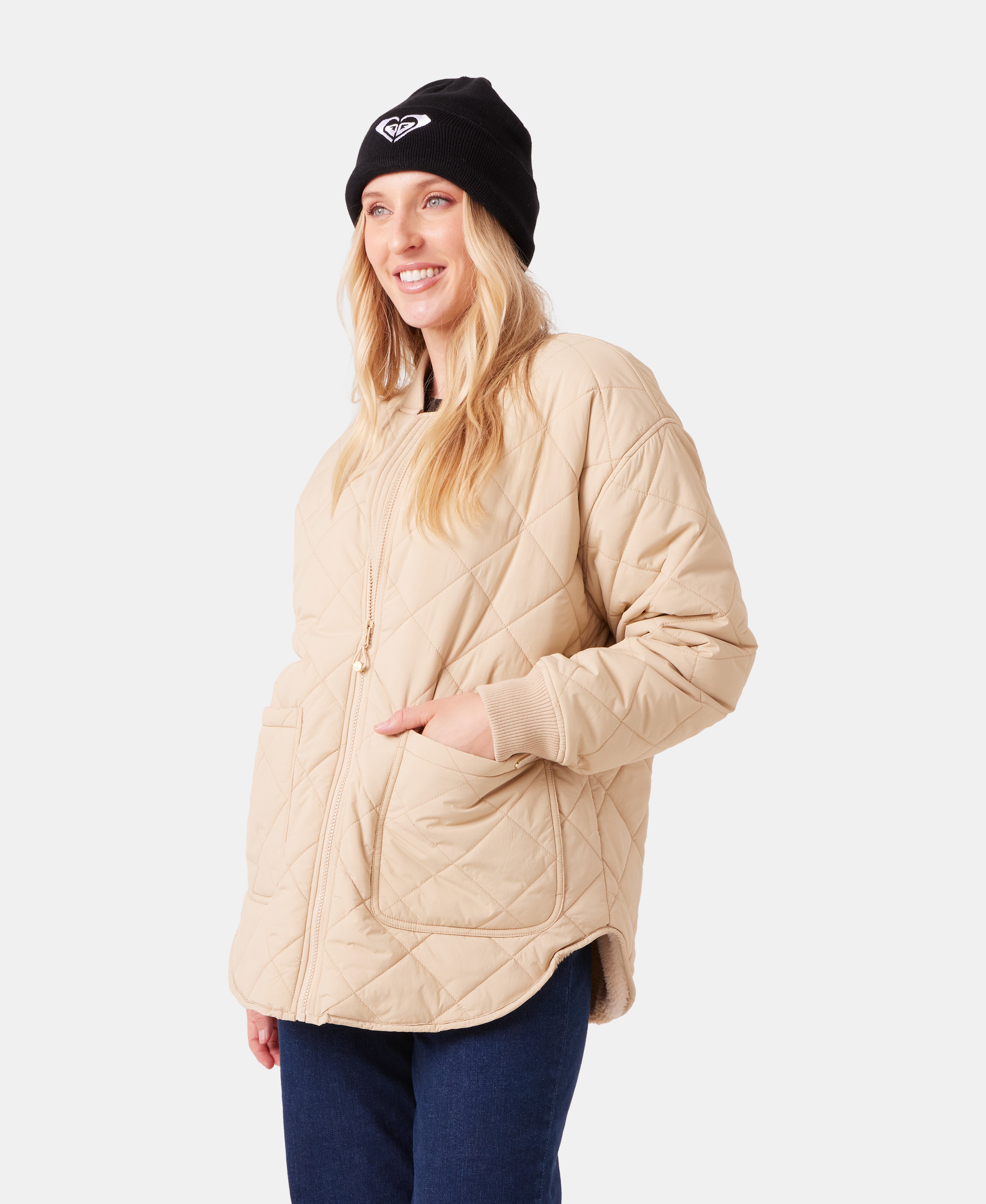 Aurora Quilted Bomber - Image 3