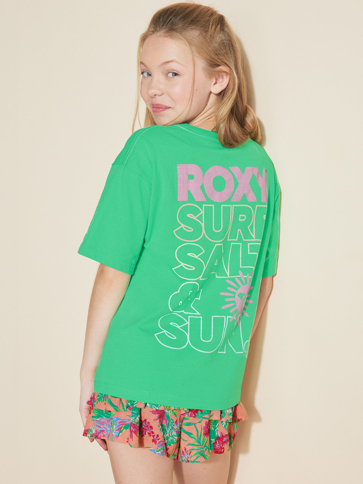 Girls' Oceanwave Oversized Tee - Image 2