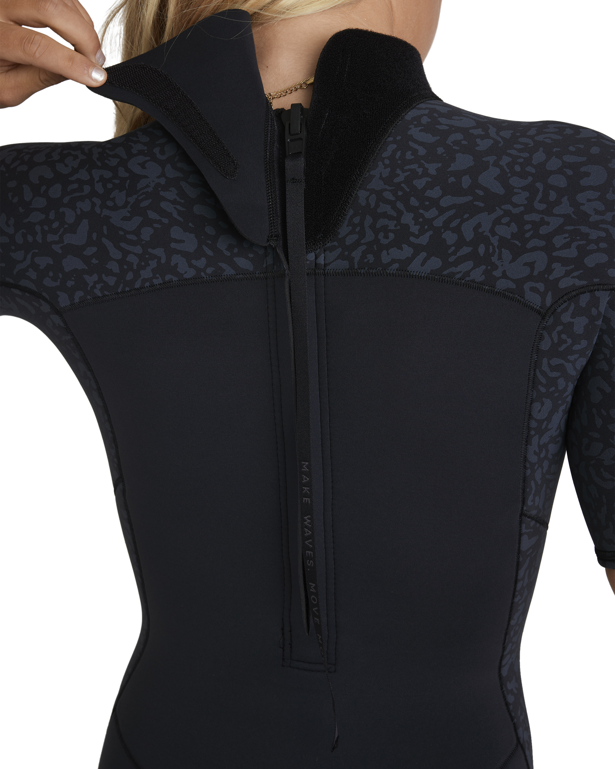 2Mm Swell Natural Back Zip Short Sleeve Wetsuit - Image 7