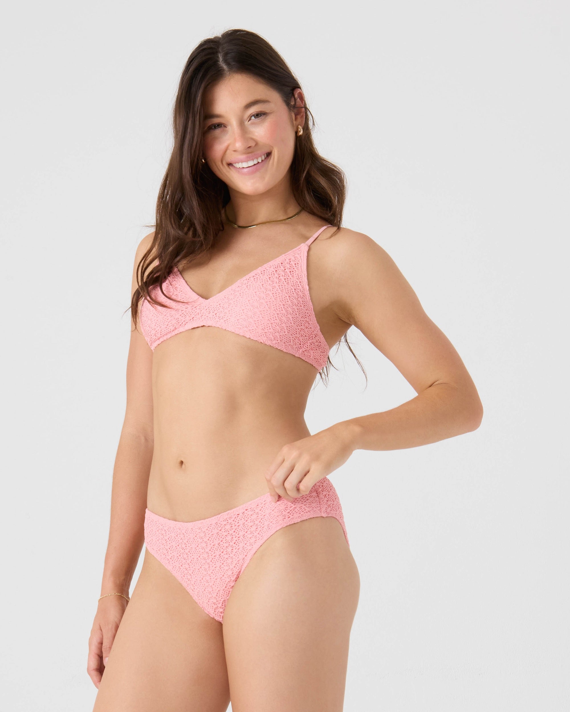 Crochet Hipster Full Bikini Bottom - Image 3