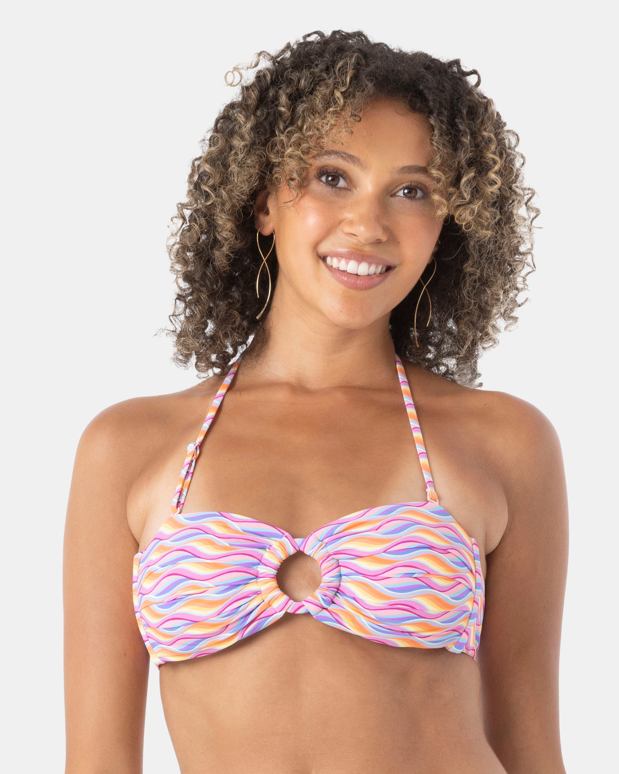 High Tide Ring Bandeau Bikini Top - Image 4