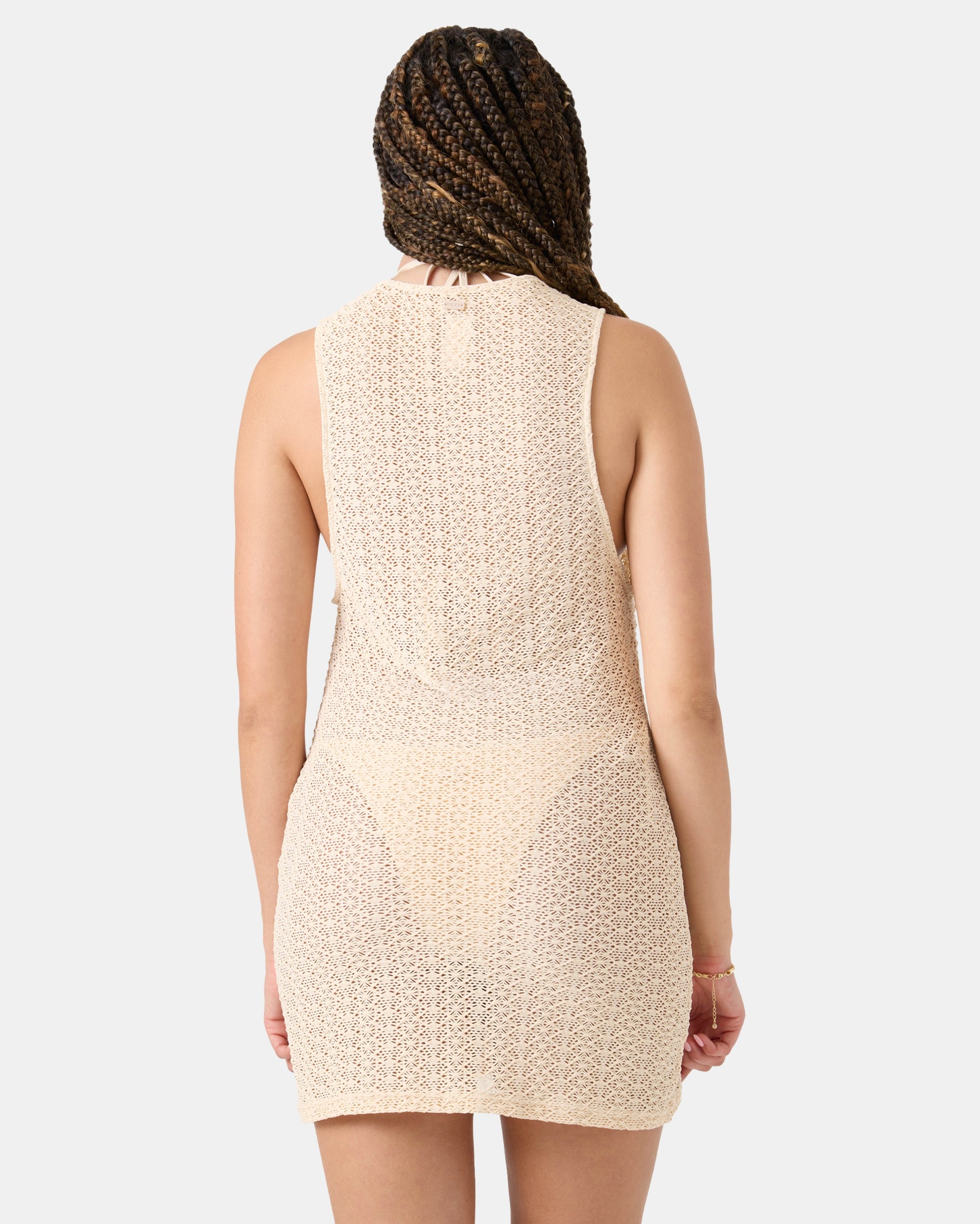 Crochet Cover Up Dress - Image 3