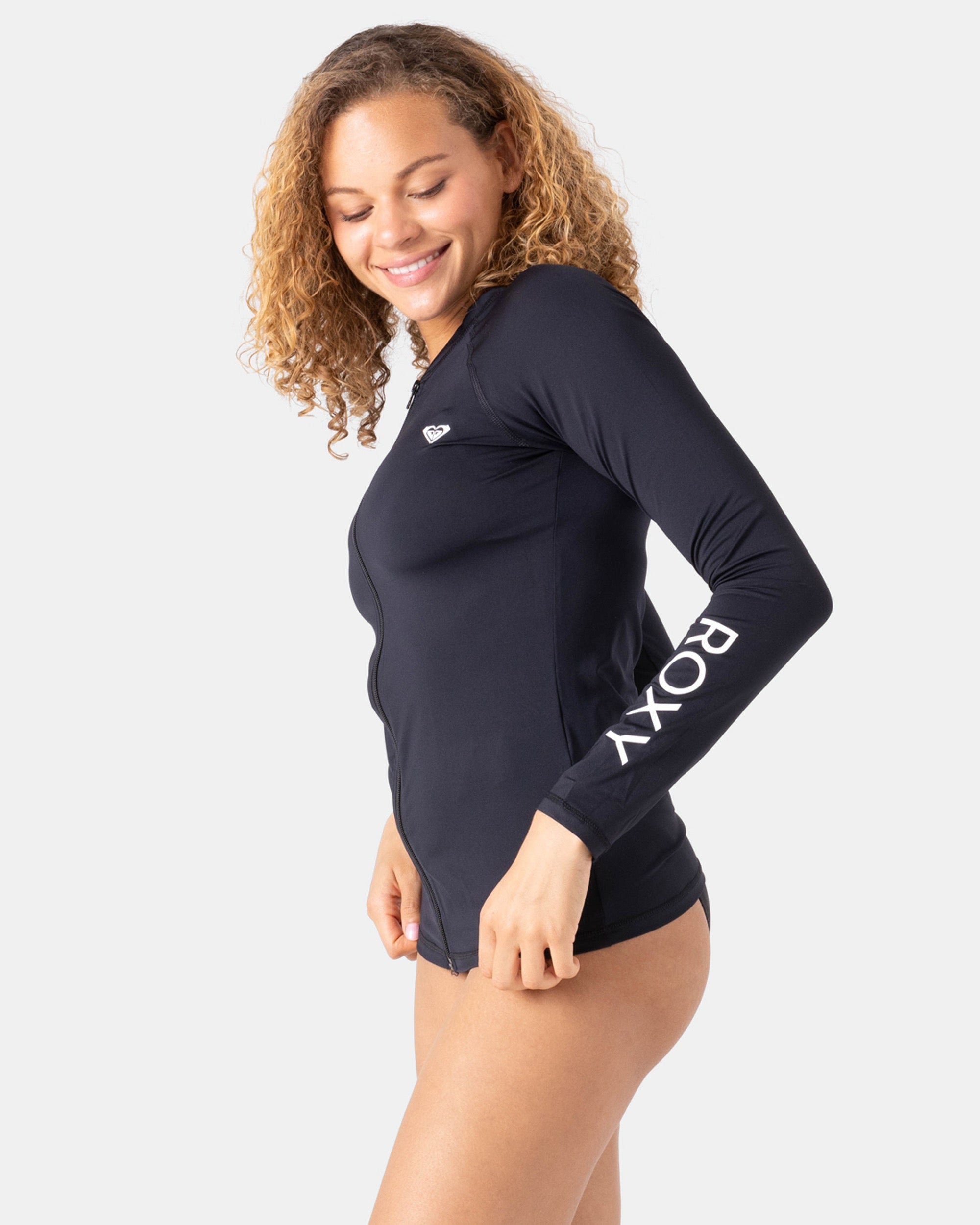 New Essentials Ls Zip Rashguard - Image 3