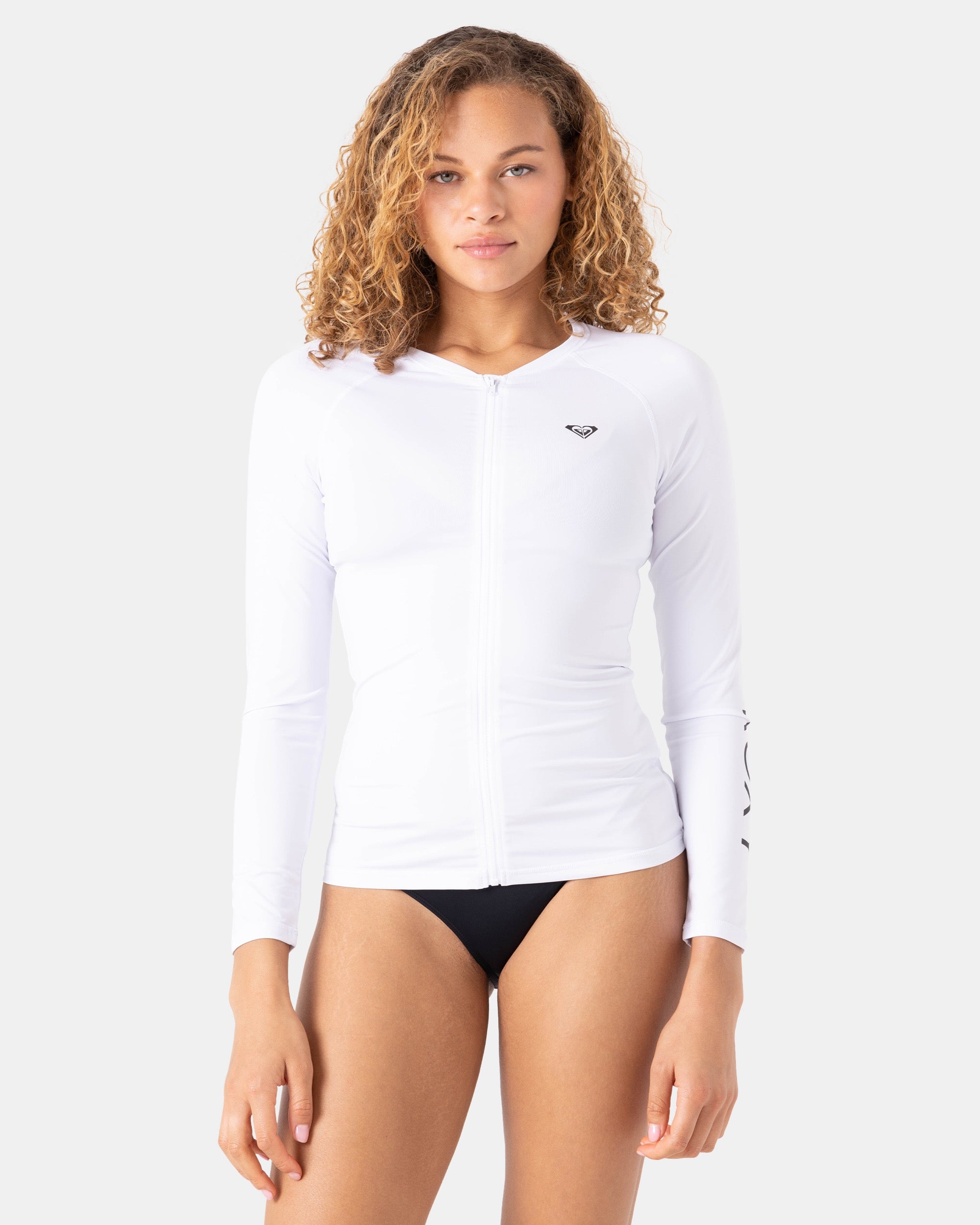 New Essentials Ls Zip Rashguard