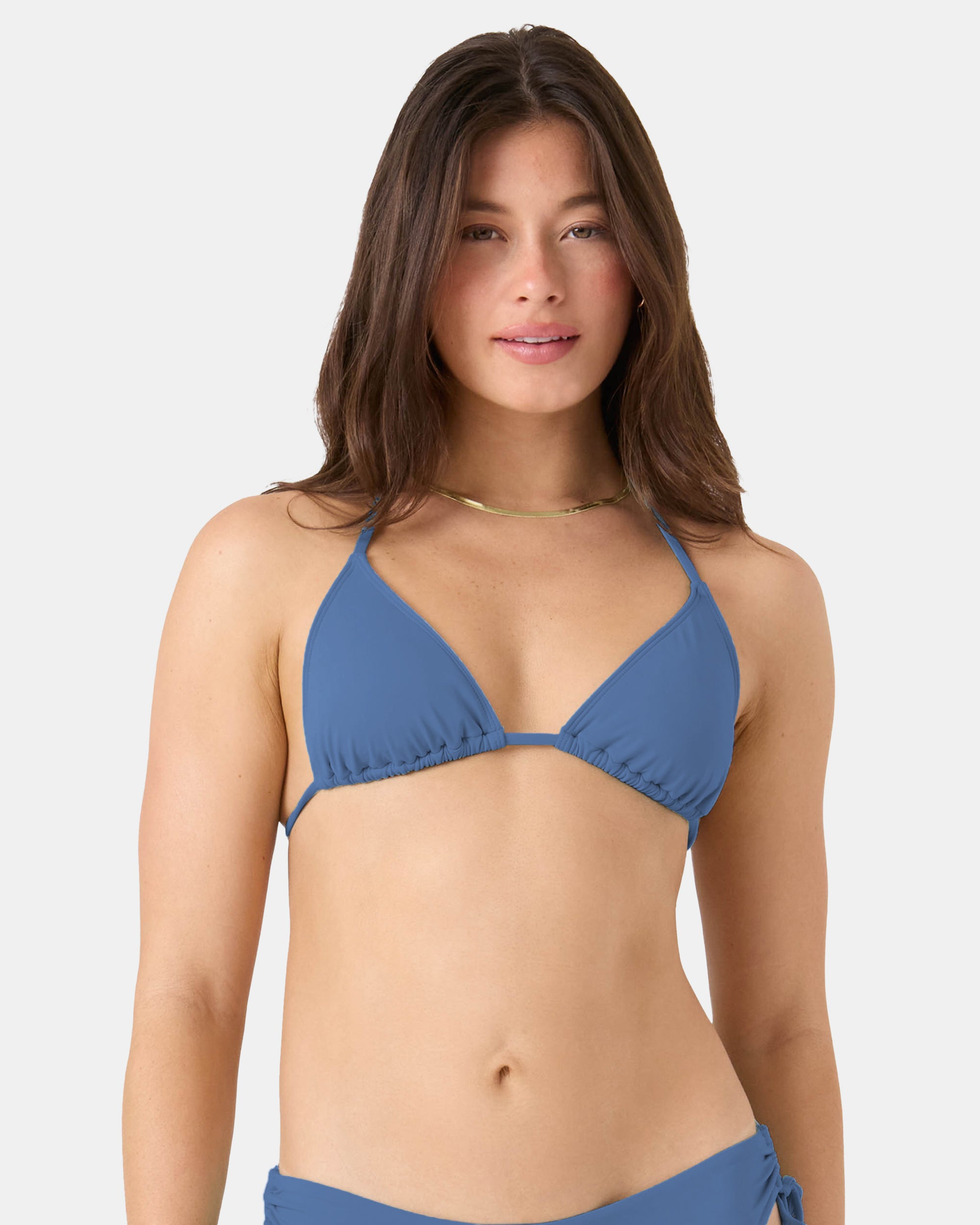 Sd Beach Classics Moderate Tiki Triangle Bikini Top