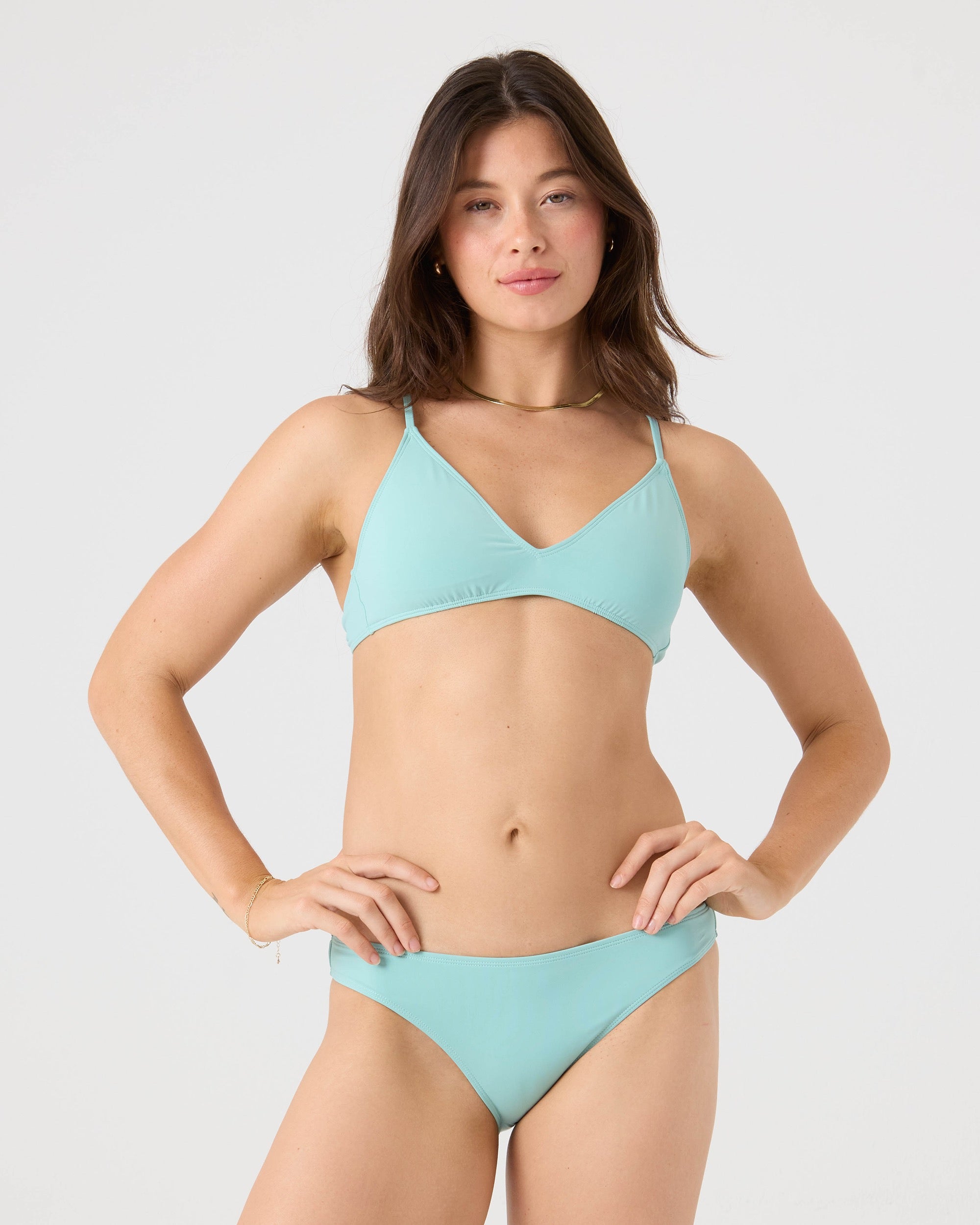 Sd Beach Classics Athletic Triangle Bikini Top