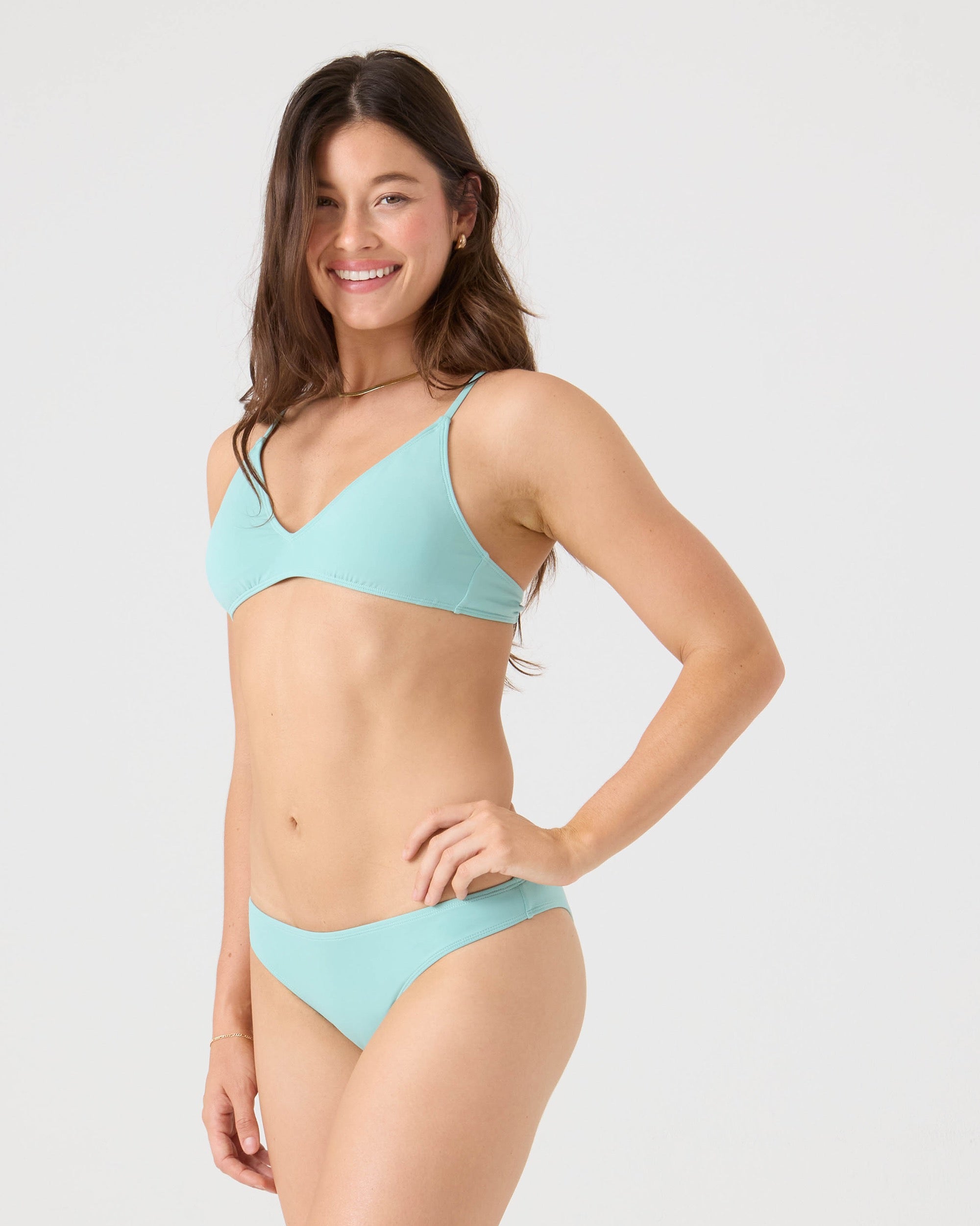 Sd Beach Classics Athletic Triangle Bikini Top - Image 3