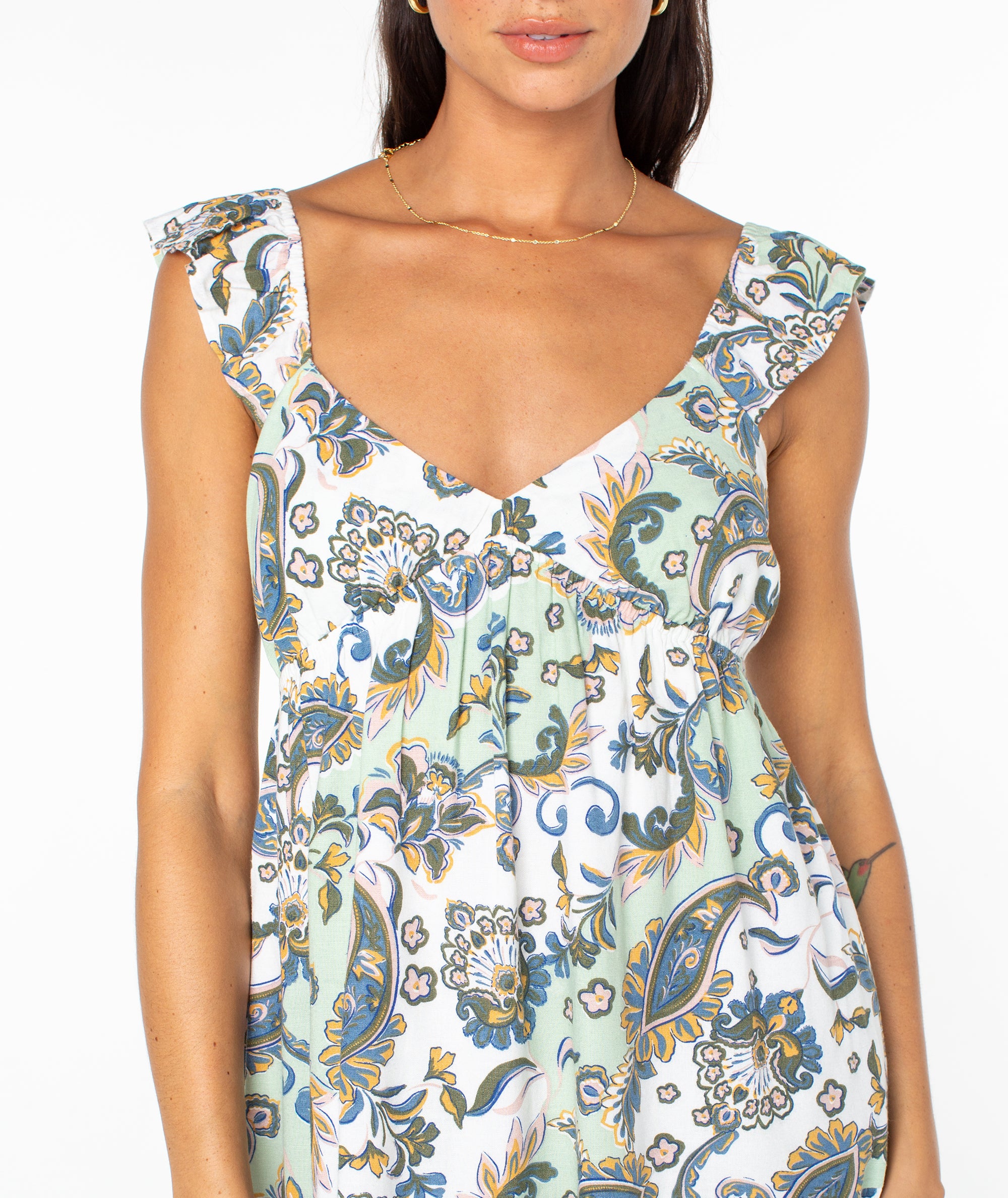 Palmy Days Mini Dress - Image 5