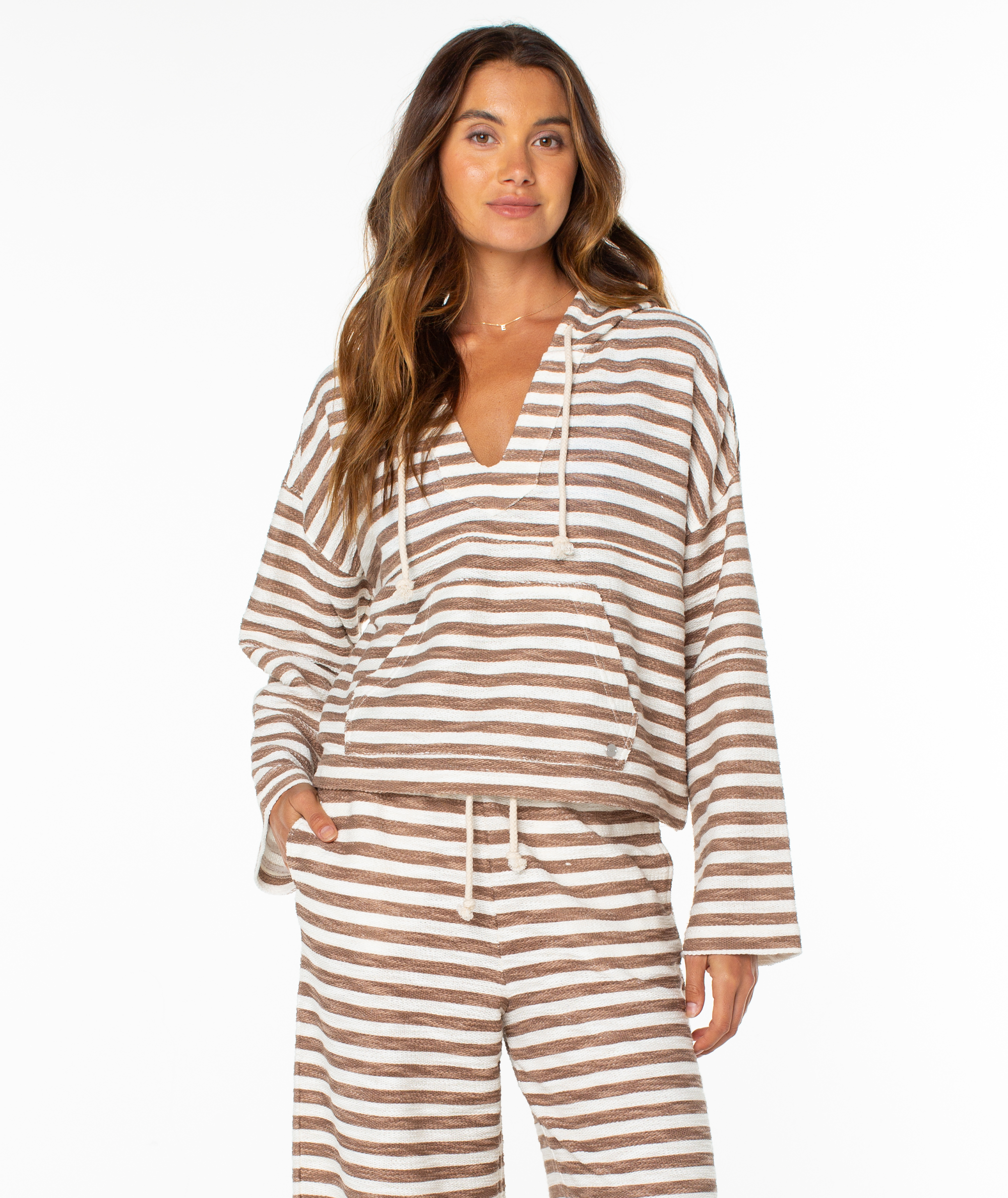 Rich Coast Stripe Hoodie