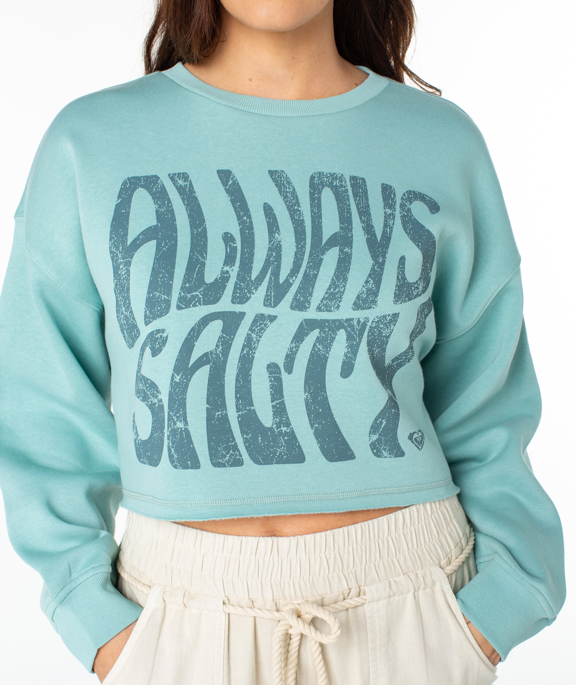 Morning Hike Cropped Crewneck - Image 4