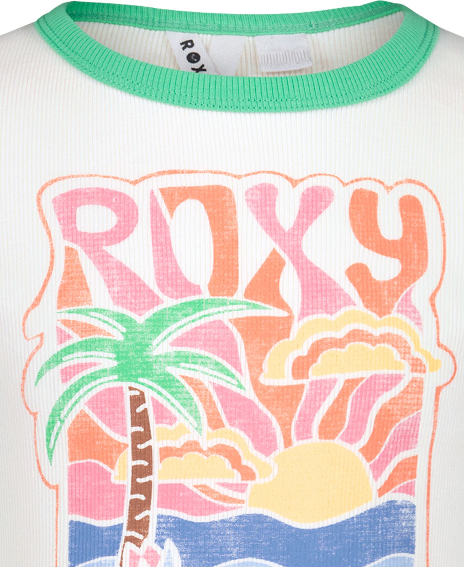 Girls' Ocean Poster Baby Tee - Image 3