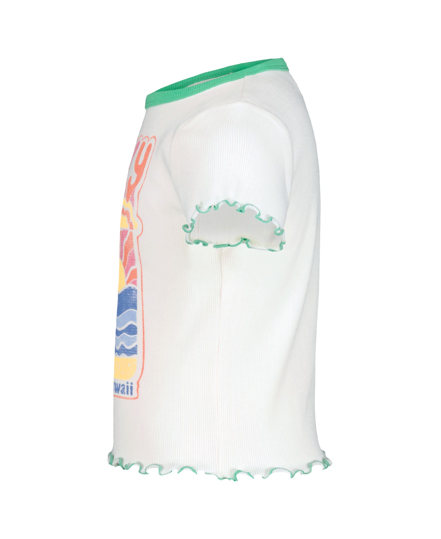 Girls' Ocean Poster Baby Tee - Image 4