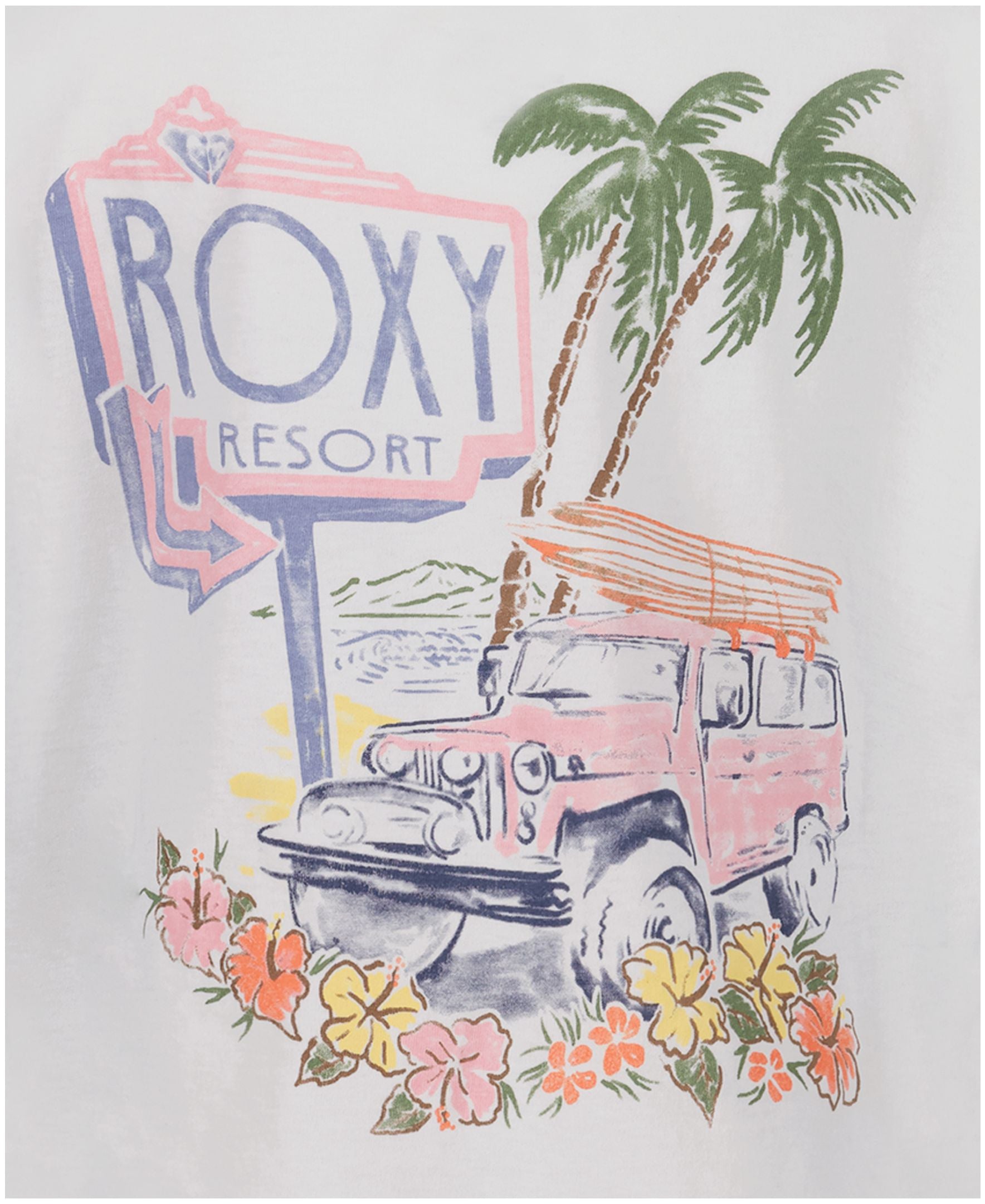 Girls' Roxy Resort Tee - Image 3