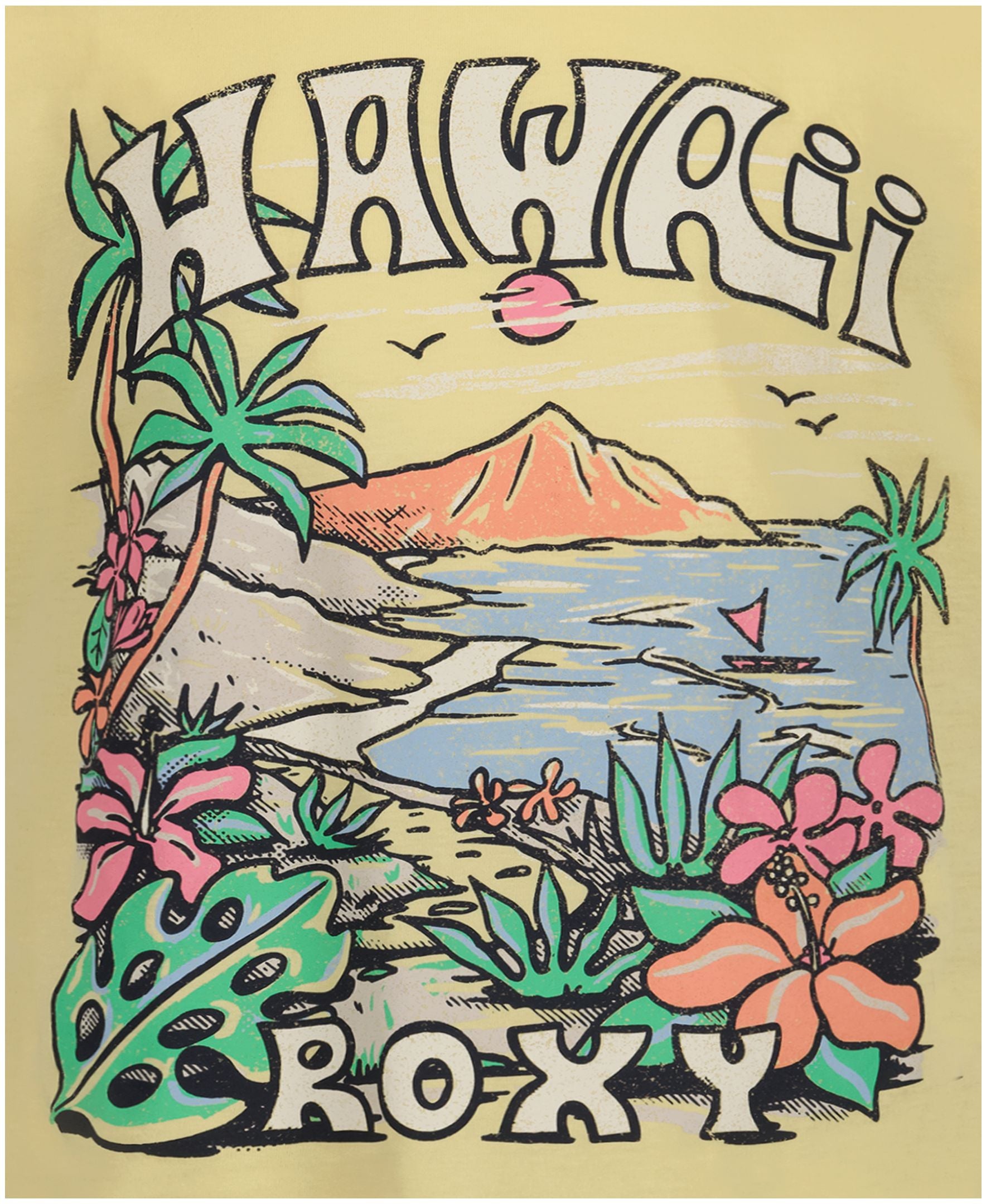Girls' Hawaii Oversized Tee - Image 3