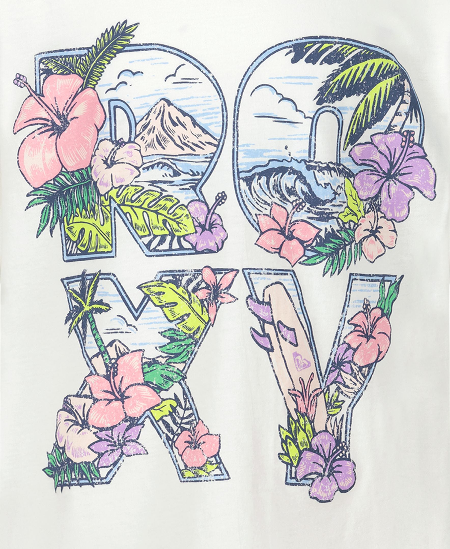 Little Girls' Paradisus Oversized Tee - Image 2