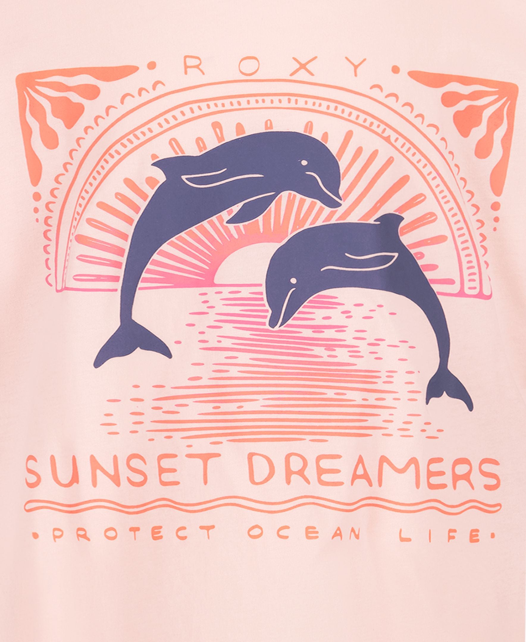 Little Girls' Ocean Life Oversized Tee - Image 3