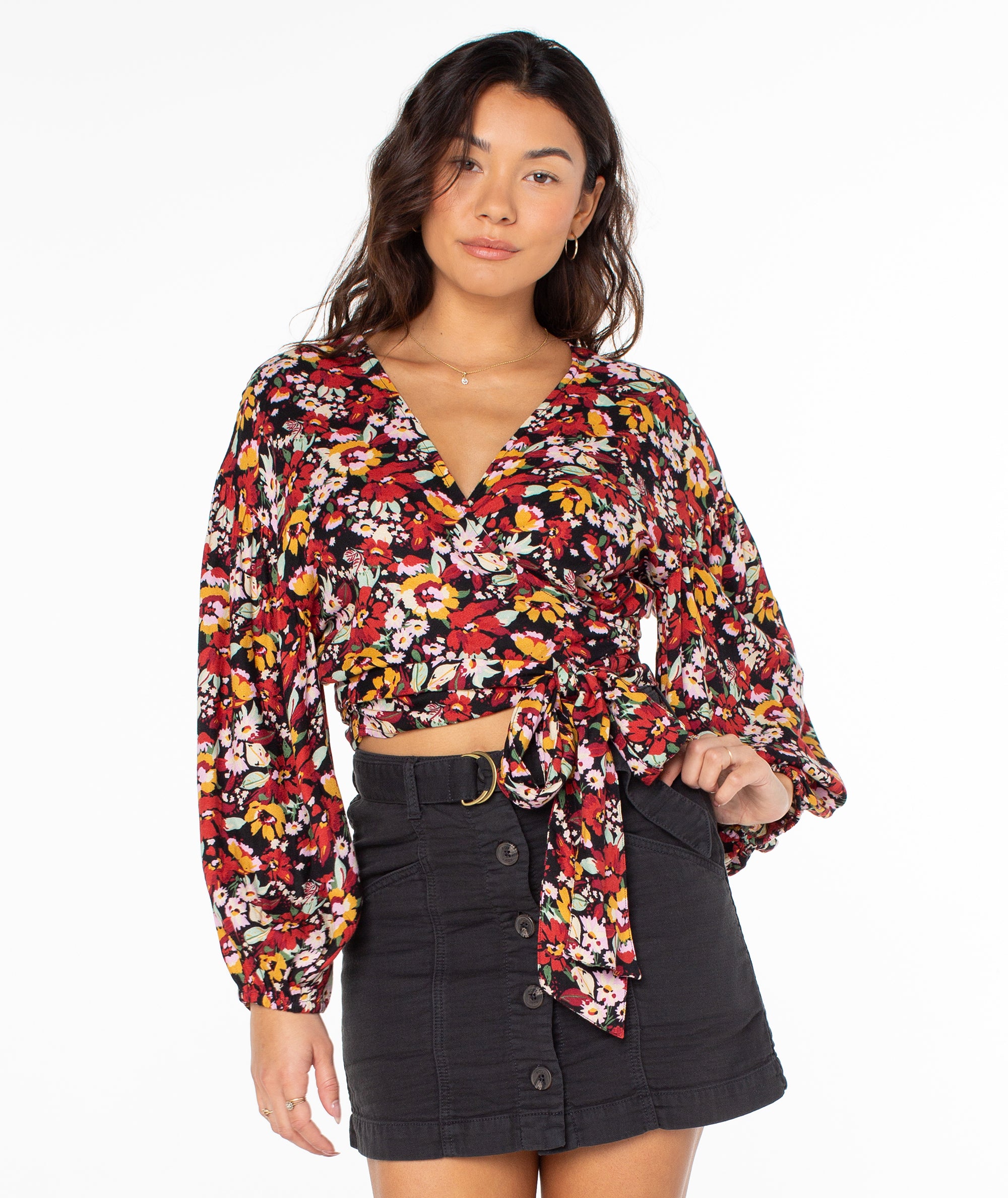 Coconut Girl Wrap Top
