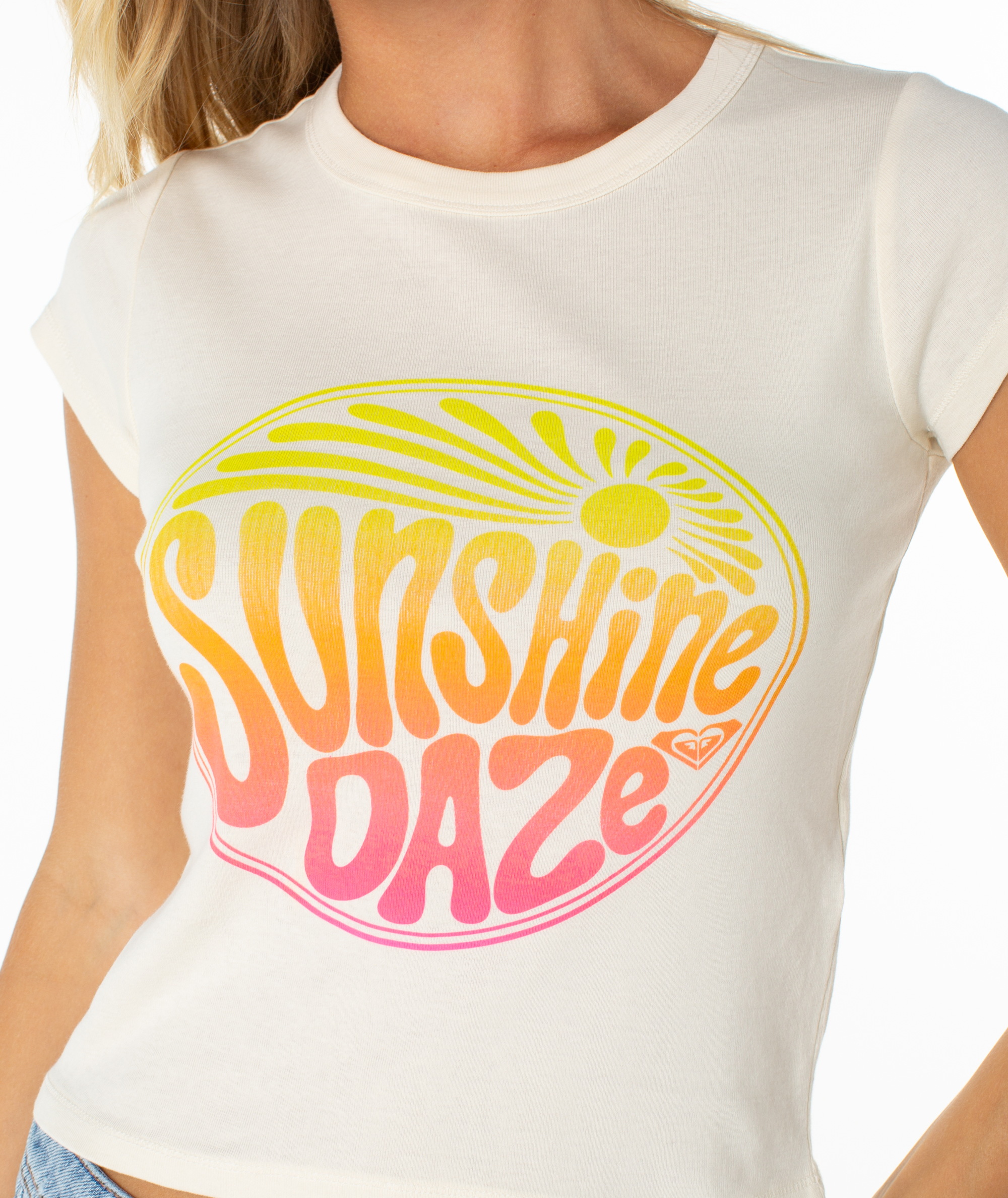 Sunshine Daze 90S Baby Tee - Image 2