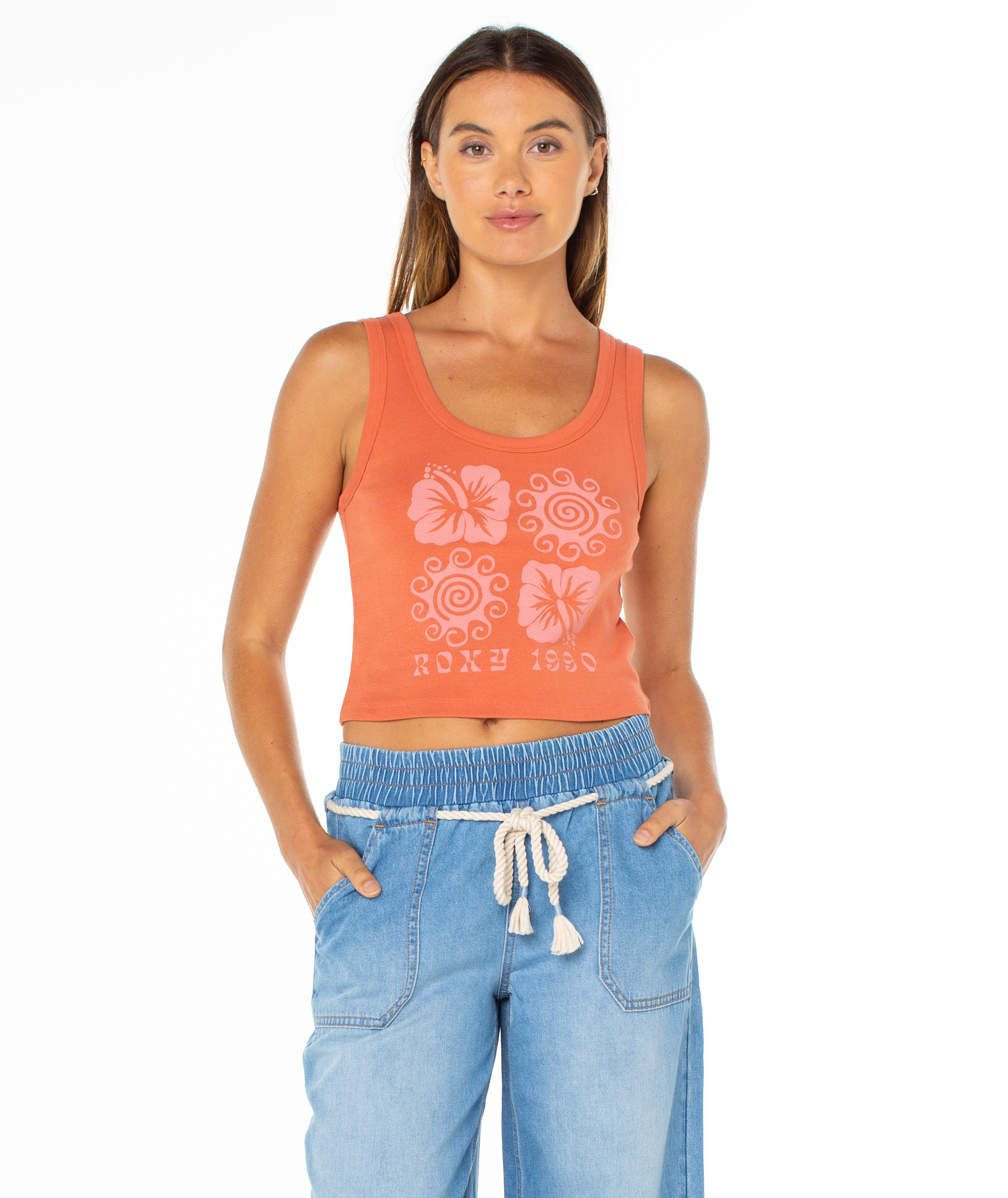 Hibiscus Swirl Top