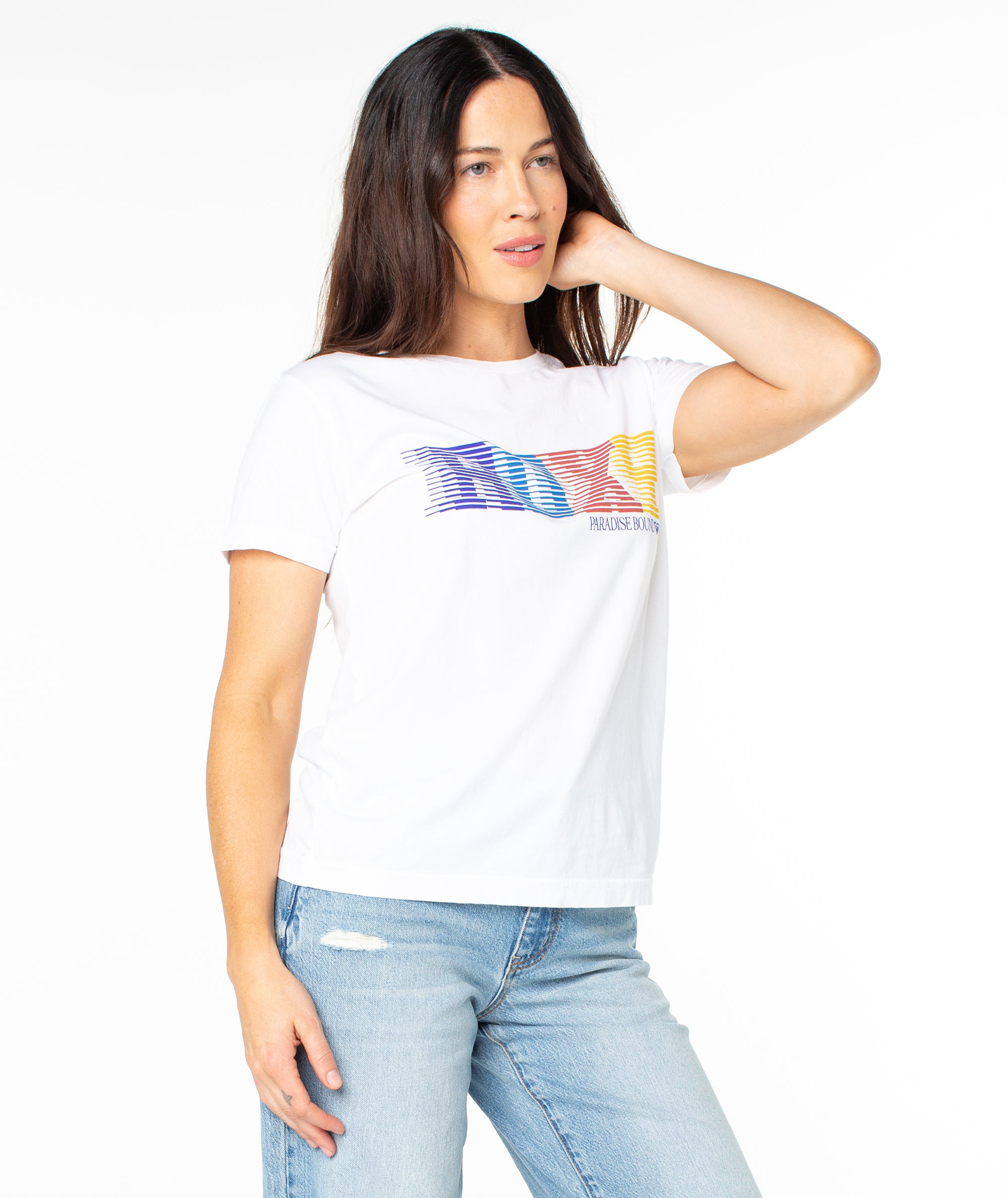 Paradise Bound Boyfriend Tee - Image 3