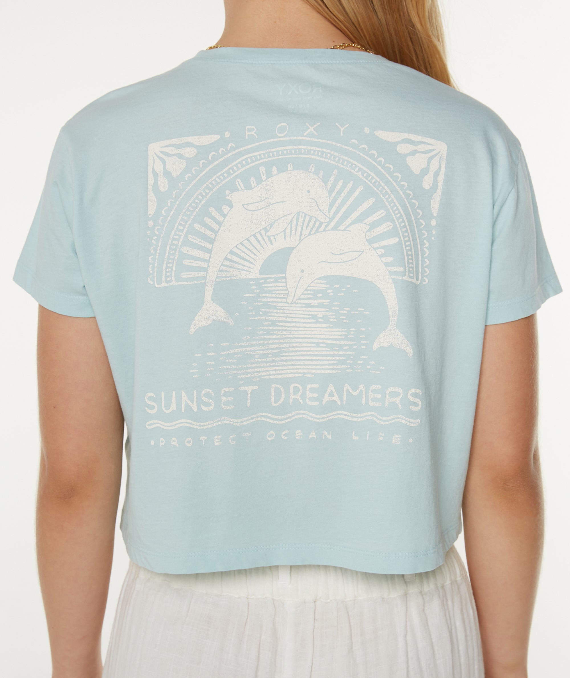 Sunset Dreams Cropped Boxy Tee - Image 5